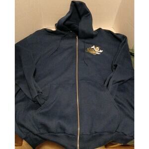 Disney World Year of a Million Dreams Hoodie Jacket 2008 Size Xl Blue